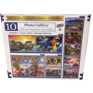 Sure Lox (10) Photo Gallery Family Pack Jigsaw Puzzle Set (NWT)